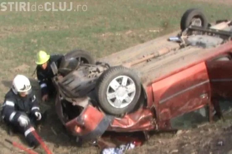 Accidentul mortal de la Fizesul Gherlii, produs de barbatul ranit gasit in masina, dar care a mintit ca soferul a fugit