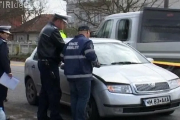 Accident la Urisor! O fetita de 12 ani a fost lovita de masina VIDEO