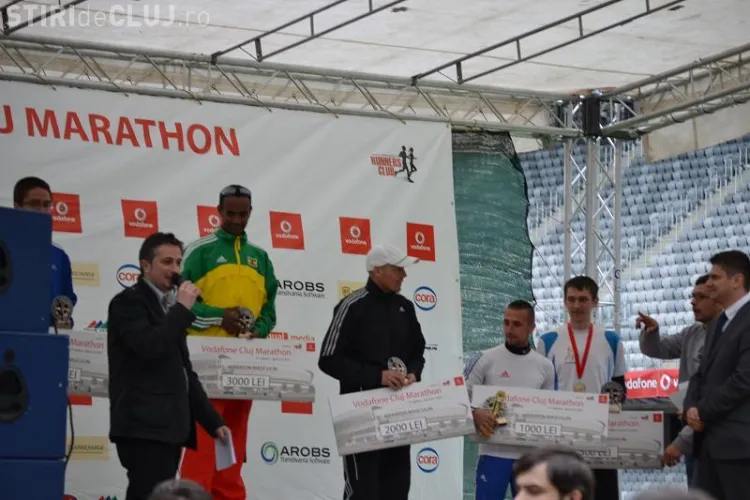 Un etiopian a castigat Maratonul International Cluj! Ashenafi Erkolo a castigat 3.000 de lei FOTO