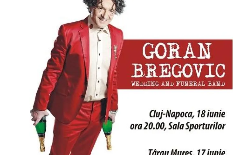 Biletele pentru concertul Goran Bregovic se pot cumpara Non-Stop si de la Beraria Ursus (P)