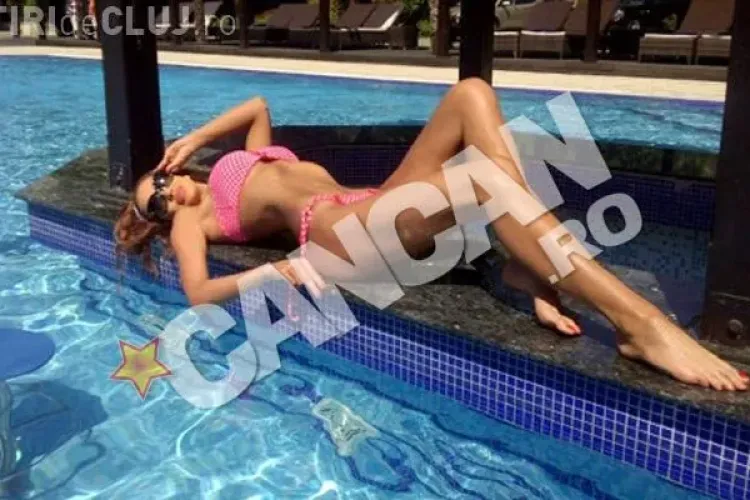 Bianca Dragusanu si-a etalat trupul la soare