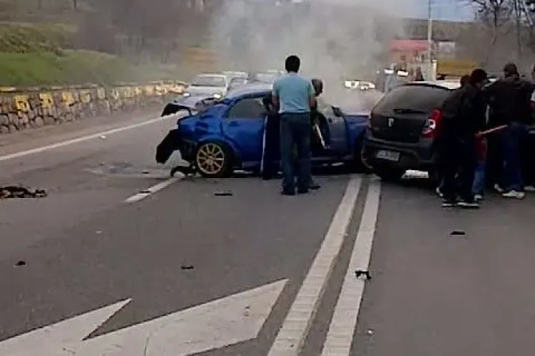 Soferul care a provocat accidentul pe Feleac a murit! Circula cu 200 de km/h