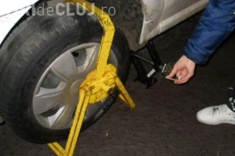 Cluj: Cercetat pentru ca a furat mecanismul care ii bloca autoturism parcat ilegal