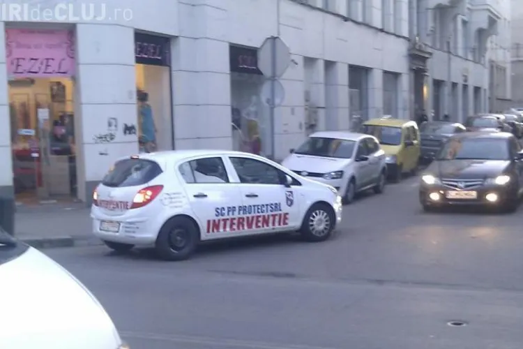 Agentii de la o firma de paza au facut "drift" pe Regele Ferdinand! FOTO