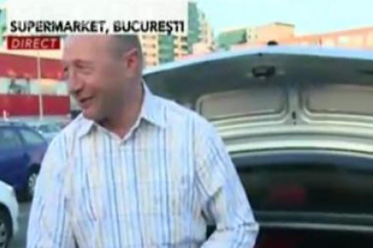 GAFA marca Basescu! Presedintele unei tinere: Kiwi n-am, da-ti dau banana! VIDEO