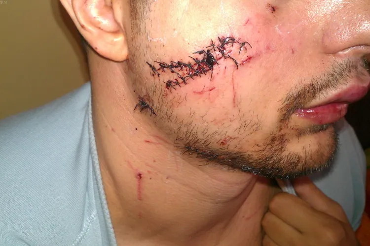 Taiat pe fata in Vertigo de interlopi! Un clujean se lupta de cinci luni si cu Politia si cere sa i se faca dreptate FOTO