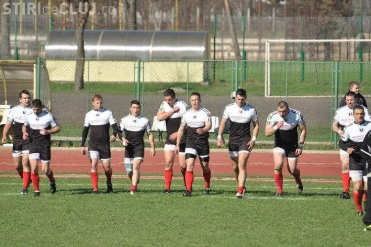 Rugbistii de la "U" Cluj au luat lectii de la timisoreni
