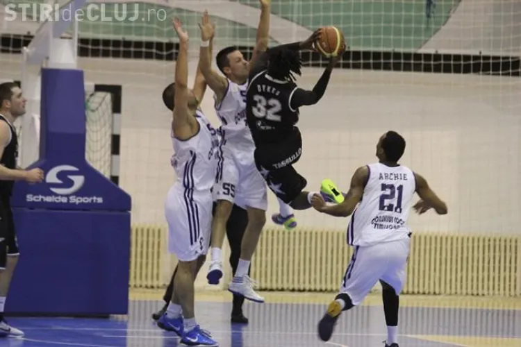 U Mobitelco, invinsa in prima partida a semifinalei cu BC Timisoara