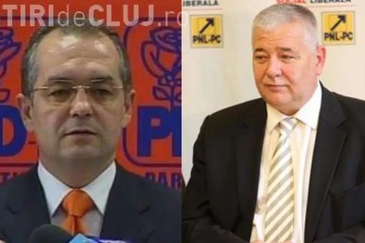 Boc catre Nicoara: "Locul domniei sale este in alta parte decat la Primaria municipiului Cluj-Napoca" VIDEO