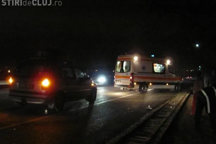 Accident la Dej! Un sofer a trecut cu masina peste un barbat