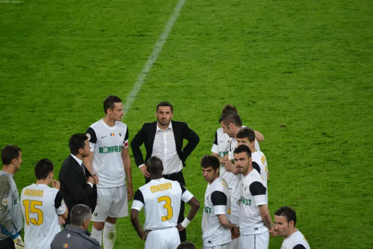 U Cluj - amenda de 20.000 de lei pentru incidentele de la meciul cu CFR Cluj. Batausii lui Cadu, interzisi un an de pe stadioane