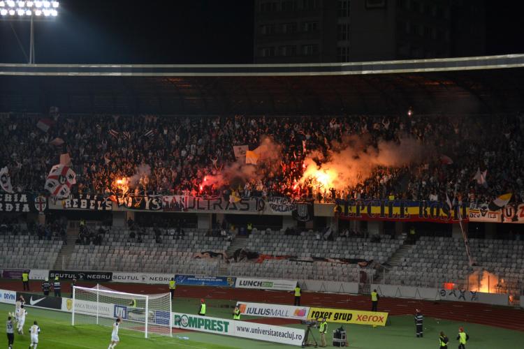 CFR Cluj nu vrea spectatori la meciul cu U Cluj. Muresan: Vrem paza jandarmilor!