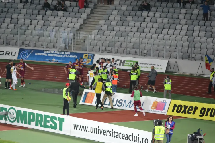 Cadu are certificat medico-legal si va face plangere penala impotriva agresorilor de pe Cluj Arena