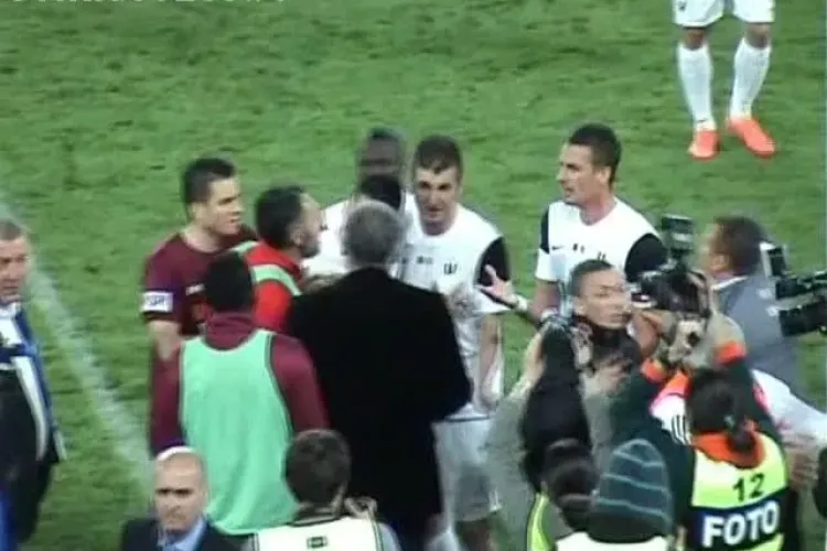 U Cluj nu poate castiga meciul la masa verde ! Nu Andone, ci arbitrul Tudor a decis retragrea la vestiare VIDEO
