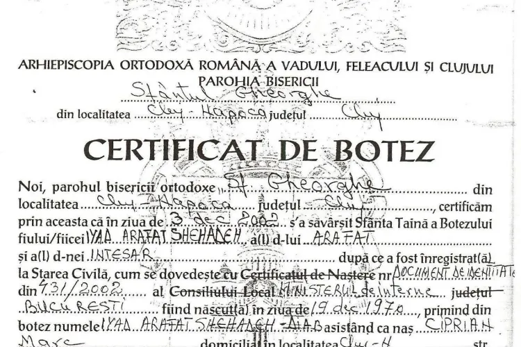 Seful comunitatii musulmane din Cluj este ... crestin ortodox cu acte in regula FOTO