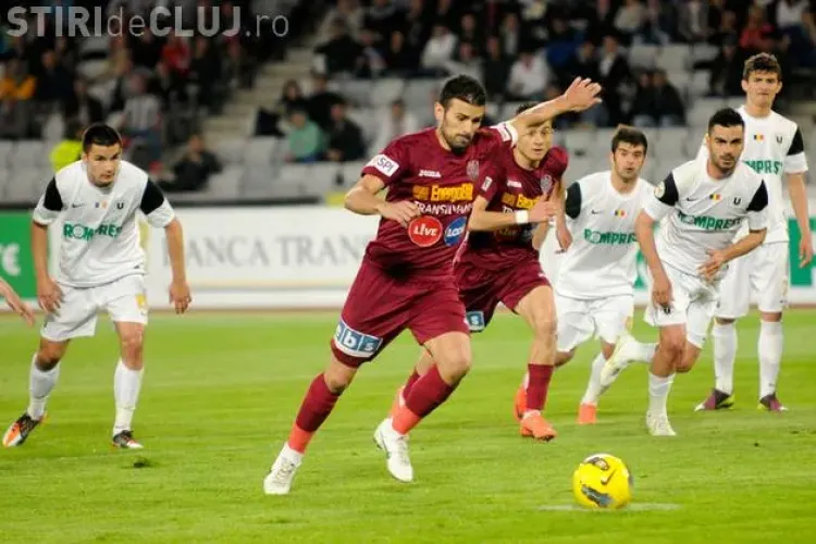 "U" Cluj - CFR Cluj 2-3 REZUMAT VIDEO