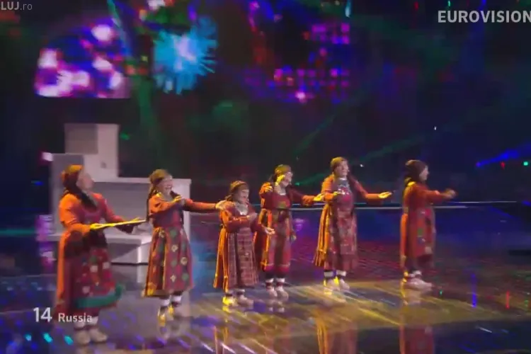 EUROVISION 2012! Bunicutele din Rusia au facut senzatie la Baku VIDEO