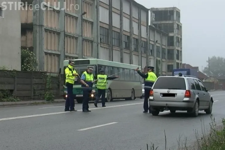 Accident la Dej, pe strada 1 Mai! Un biciclist a fost lovit de o masina