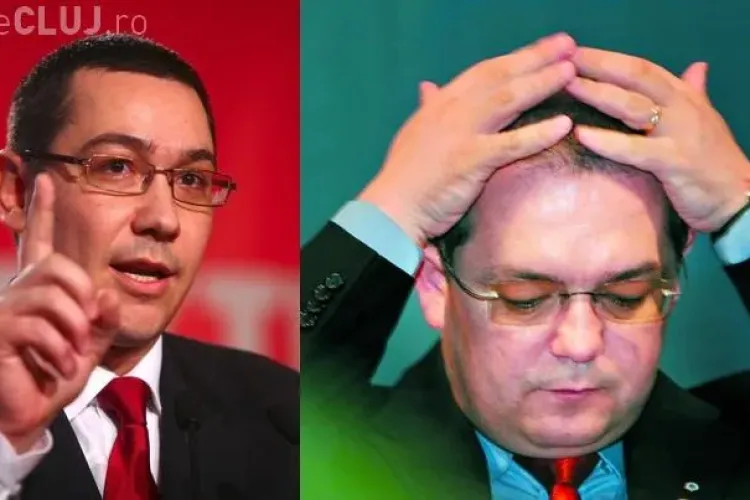 Ponta l-a facut "praf" pe Boc la Cluj: "Cel mai umil executant al ordinelor"