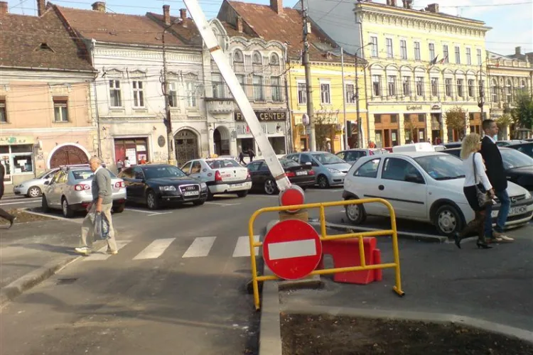 ZILELE CLUJULUI: Se inchide parcarea cu bariera din Piata Unirii