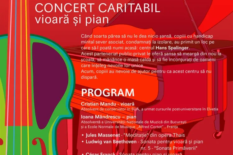 Un pilot de avion sustine un concert caritabil pentru copiii din Cluj