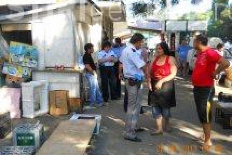 Comercianti din Marasti si Manastur, sanctionati de Politia Locala pentru comert ambulant neautorizat