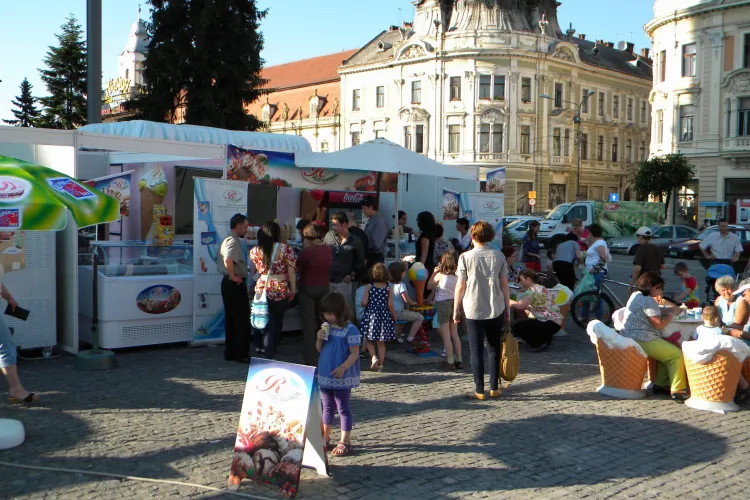 Festivalul Inghetatei a inceput la Cluj-Napoca
