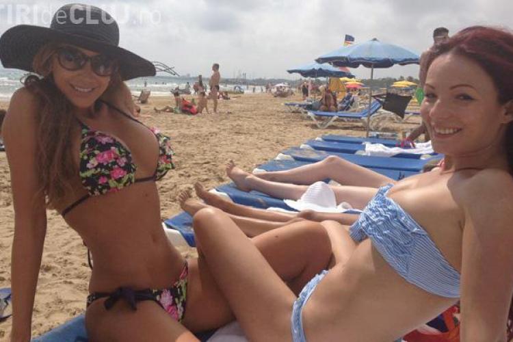 Bianca Dragusanu, sexy pe plaja in Spania! FOTO