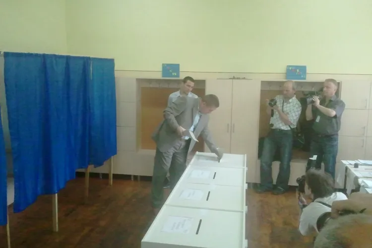 ALEGERI CLUJ: Ioan Rus a votat. VEZI ce a spus