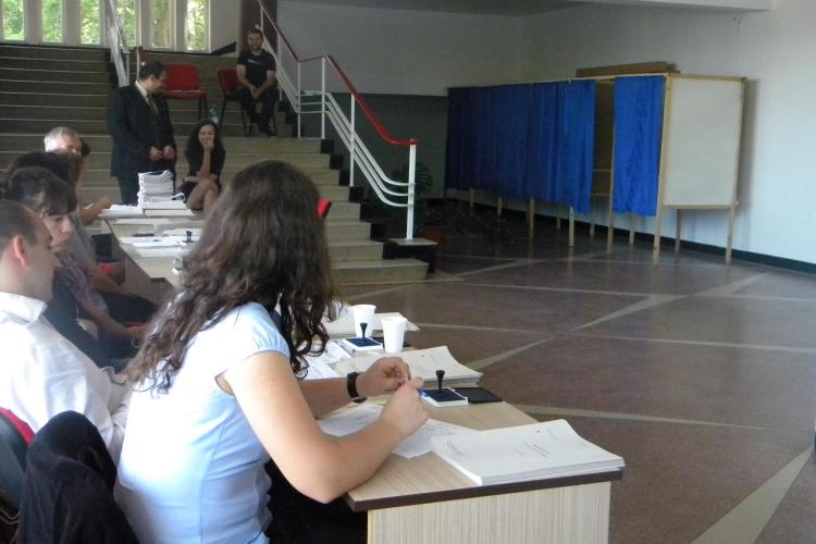 Doar 77 de studenti au votat pana la ora 11:40, in Hasdeu