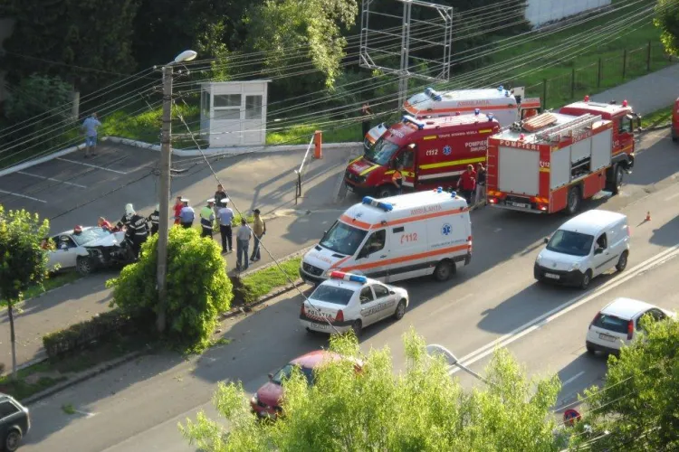 Accident pe strada Observatorului! Un sofer beat a bagat mai multe persoane in spital