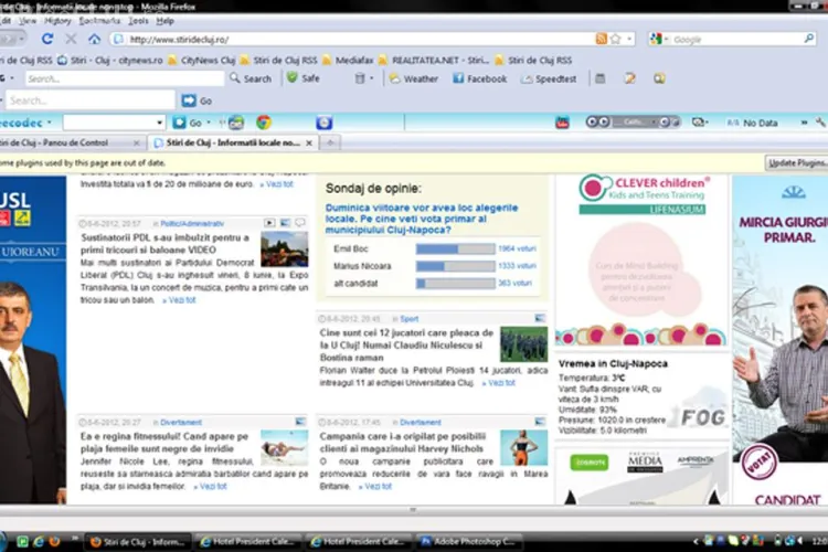 Va multumim ca votati corect la sondajele Stiri de Cluj! Datorita Dvs sondajele noastre i-au dat castigatori pe Horea Uioreanu si Emil Boc