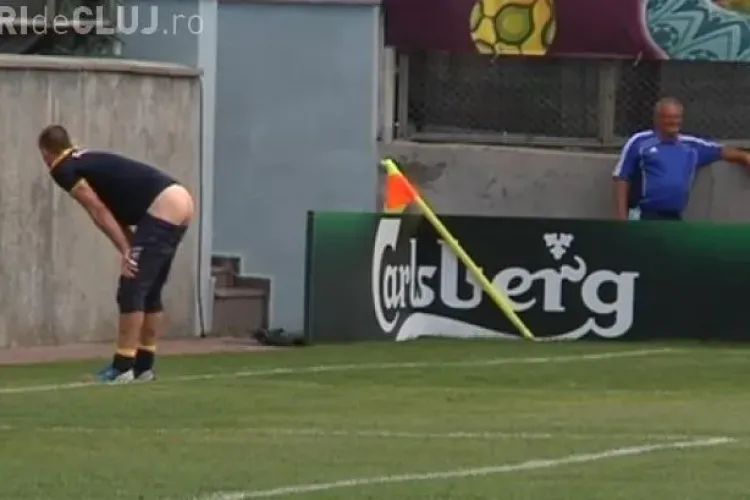 UMILINTA la EURO! Portarul Suediei a pierdut un pariu si a trebuit sa isi dea jos pantalonii VIDEO