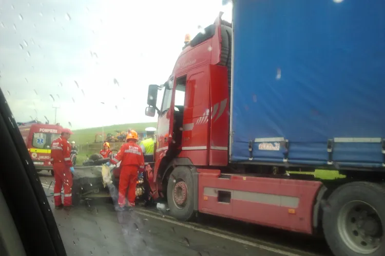 2 morti intr-un accident la Turda! FOTO
