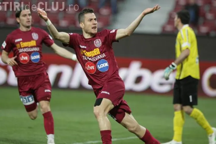 CFR Cluj a caștigat cu 4-0 un meci din cantonamentul din Austria
