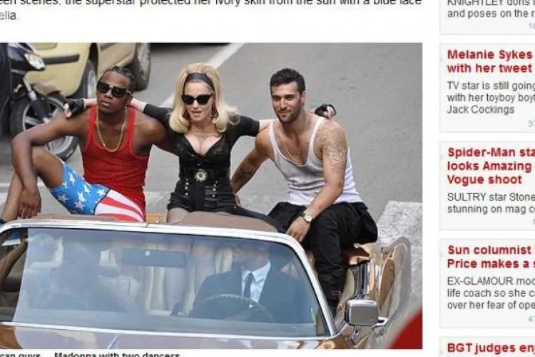 Madonna are un bust impresionant la 53 de ani