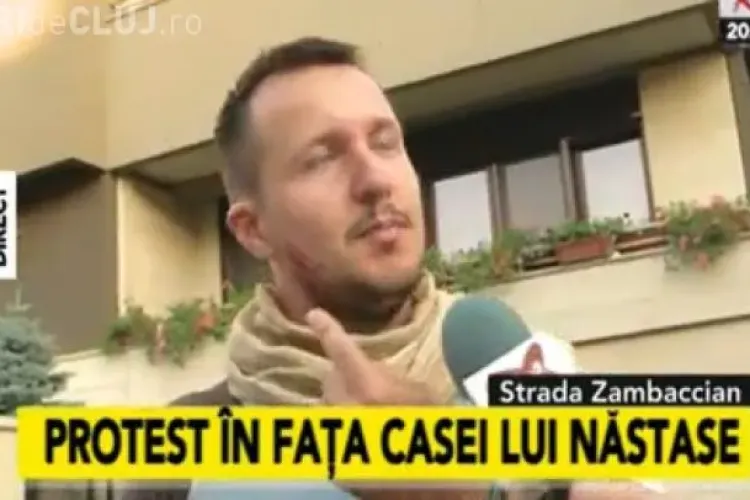 Năstase, acuzat că și-a înscenat tentativa de suicid! Protest în faţa casei din Zambaccian