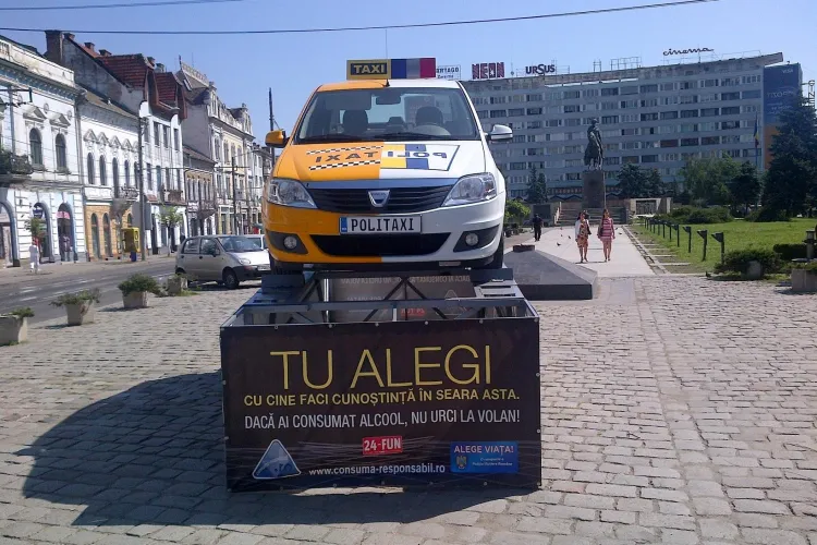 POLITAXI a parcat si la Cluj FOTO