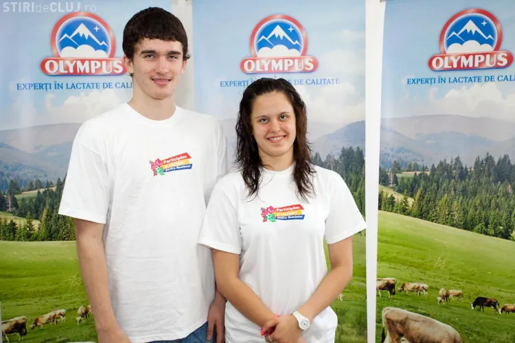 Doi copii nevazători din Cluj, calificați în premieră in competiția de înot de la Jocurile Paralimpice de la Londra