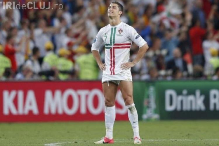 Ce reacție a avut Cristiano Ronaldo după eliminarea de la EURO