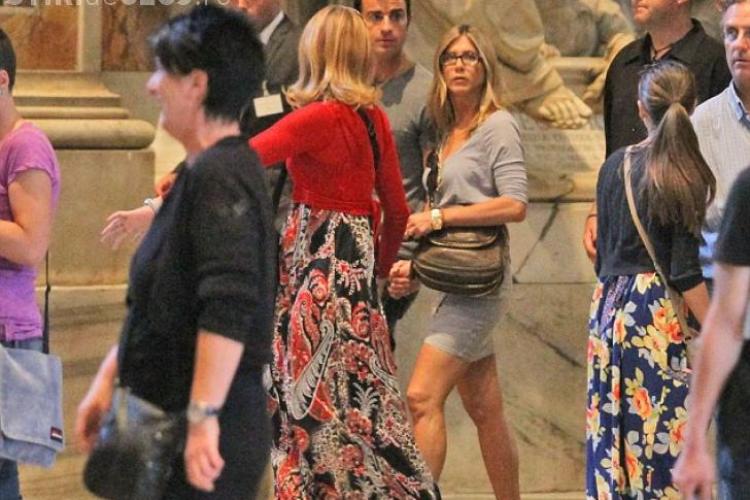 Jennifer Aniston a incalcat regulile aspre ale Vaticanului! VEZI cum FOTO