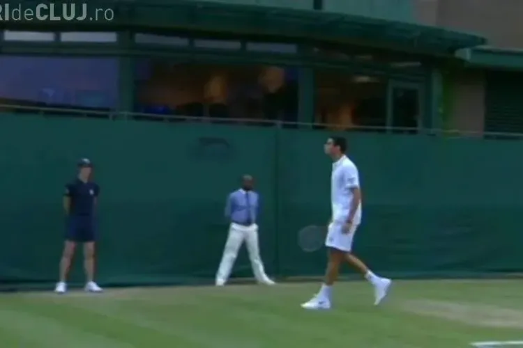 VIDEO SOCANT: Hanescu a scuipat publicul la Wimbledon si a abandonat