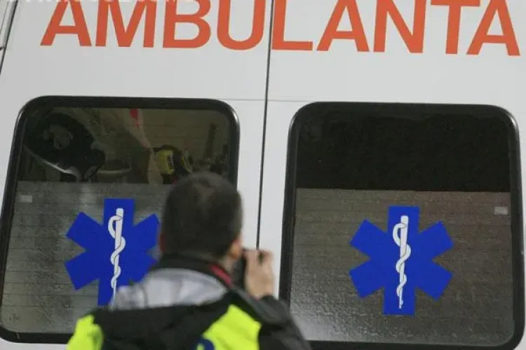 Accident grav in Campia Turzii. Un copil de 7 ani a fost lovit de un autoturism