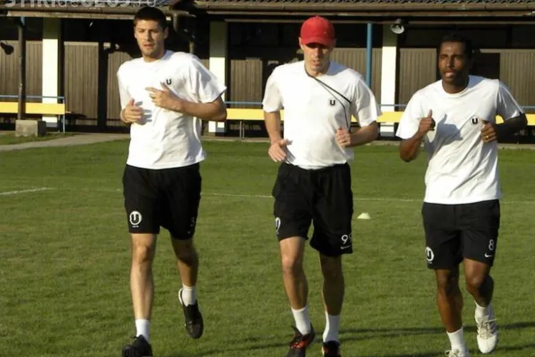 Universitatea Cluj a facut un prim antrenament in cantonamentul de la Leogang. Galerie FOTO de la prima alergare din Austria