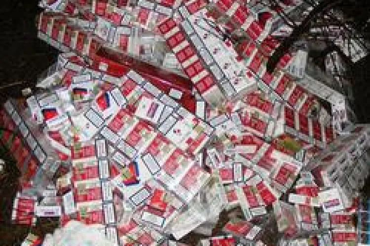 45 de milioane de tigari de contrabanda au fost confiscate intr-o luna