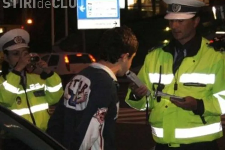 Record! Un tanar de 18 ani din Gherla prins beat, fara permis si la volanul unui autoturism furat 