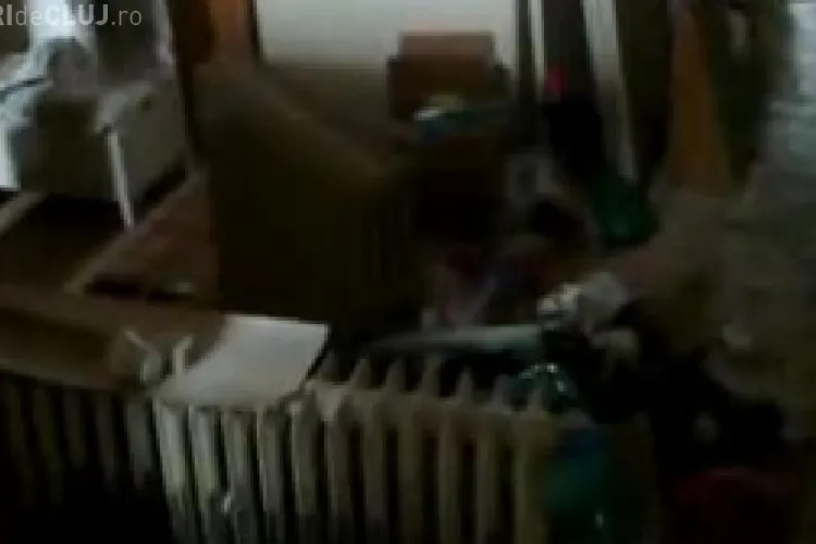 VIDEO- Santier la Clinica de Neurologie din Cluj. Anul acesta nu s-au primit bani pentru finalizarea lucrarilor incepute in 2005