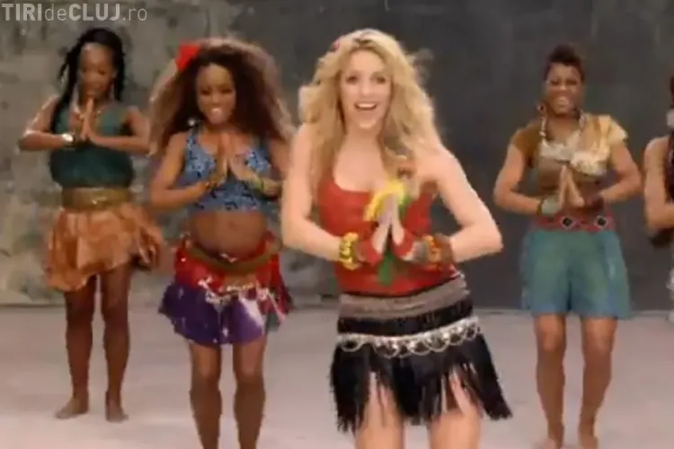 VIDEO - Shakira canta Imnul Campionatului Mondial de Fotbal din Africa de Sud