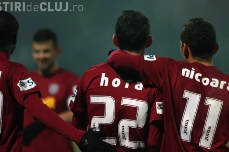 CFR Cluj a pierdut amicalul cu Viktoria Plzen, scor 3-1