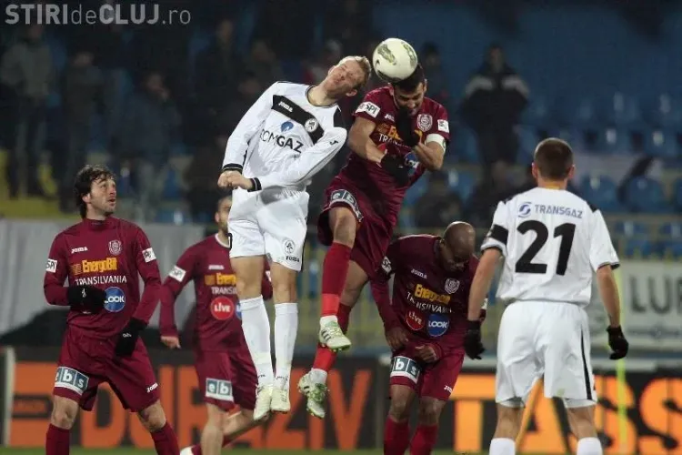 CFR Cluj - Gaz Metan Mediaș 1-1 REZUMAT VIDEO! CFR joacă la fel de slab ca anul trecut